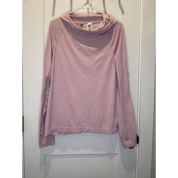 Gymshark Tops - Gymshark Shirt Women's X-Large Purple Long Sleeve Hoodie Active Stretch Gym